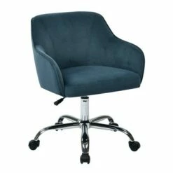 Bristol Task Chair Velvet - OSP Home Furnishings Blue -Office Chairs Sales Shop unnamed file 5781