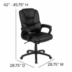 Emma and Oliver Big & Tall 400 lb. Rated Black LeatherSoft Office Chair - Executive Office Chair -Office Chairs Sales Shop unnamed file 5853