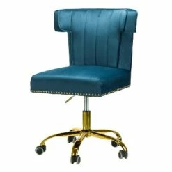 Puvis Upholstered Task Desk Chair Home Office Adjustable Swivel | Karat Home -Office Chairs Sales Shop unnamed file 5896