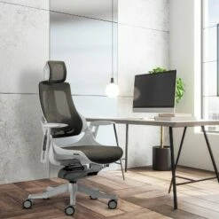 Lux Ergonomic Executive Chair Gray - Techni Mobili -Office Chairs Sales Shop unnamed file 593