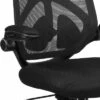 Flash Furniture High Back Black Mesh Executive Swivel Ergonomic Office Chair with Adjustable Lumbar, 2-Paddle Control and Flip-Up Arms -Office Chairs Sales Shop unnamed file 5975