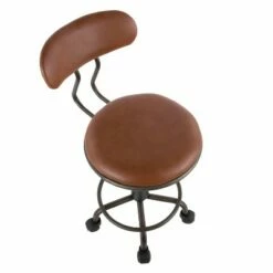 Swift Industrial Task Chair- LumiSource Brown -Office Chairs Sales Shop unnamed file 5985