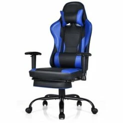 Costway Gaming Chair Racing High Back Office Chair w/ Footrest Blue 18 Costway Gaming Chair Racing High Back Office Chair w/ Footrest Blue -Office Chairs Sales Shop unnamed file 5998