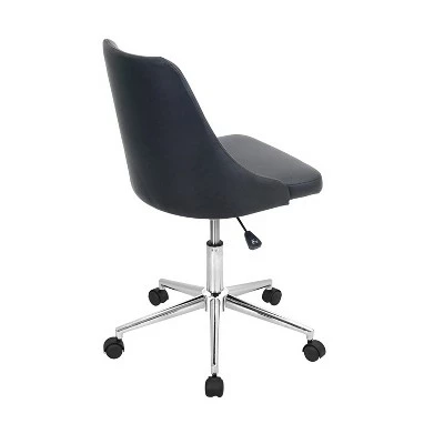 Marche Contemporary Office Chair - LumiSource White 5 Marche Contemporary Office Chair - LumiSource White - Image 3