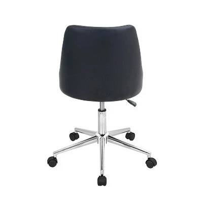 Marche Contemporary Office Chair - LumiSource White 6 Marche Contemporary Office Chair - LumiSource White - Image 4
