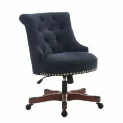 Sinclair Office Chair - Linon Dark Blue -Office Chairs Sales Shop unnamed file 608