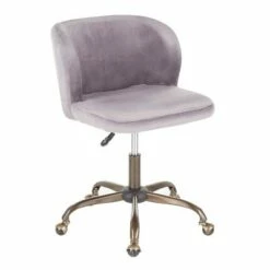 Fran Contemporary Task Chair - LumiSource Blue Velvet 30 Fran Contemporary Task Chair - LumiSource Blue Velvet -Office Chairs Sales Shop unnamed file 6089