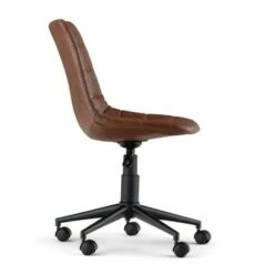 Costner Swivel Office Chair - WyndenHall Distressed Cognac -Office Chairs Sales Shop unnamed file 6105