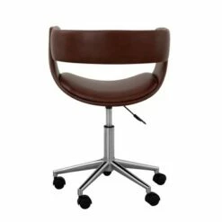 Faux Leather Swivel Home Office Chair with Adjustable Seat Height Brown - Teamson Home 11 Faux Leather Swivel Home Office Chair with Adjustable Seat Height Brown - Teamson Home -Office Chairs Sales Shop unnamed file 6112