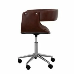Faux Leather Swivel Home Office Chair with Adjustable Seat Height Brown - Teamson Home 14 Faux Leather Swivel Home Office Chair with Adjustable Seat Height Brown - Teamson Home -Office Chairs Sales Shop unnamed file 6115