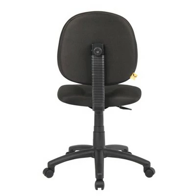 Diamond Task Chair - Boss Office Products Black 7 Diamond Task Chair - Boss Office Products Black - Image 5