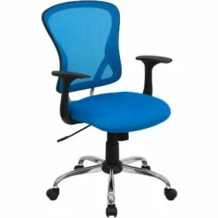 Flash Furniture Mid-Back Mesh Swivel Task Office Chair with Chrome Base and Arms -Office Chairs Sales Shop unnamed file 6193