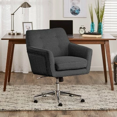 Style Ashland Home Office Chair - Serta Dark Gray 9 Style Ashland Home Office Chair - Serta Dark Gray - Image 7