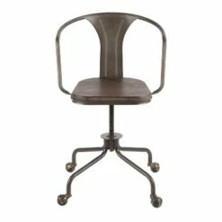 Oregon Industrial Task Chair - LumiSource Vintage White/espresso -Office Chairs Sales Shop unnamed file 6212