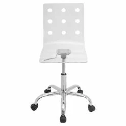 Swiss Acrylic Office Chair Clear - LumiSource -Office Chairs Sales Shop unnamed file 6220