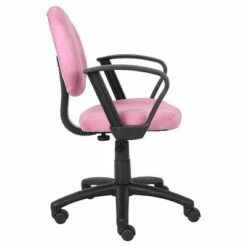 Microfiber Deluxe Posture Chair with Loop Arms - Boss Office Products Red -Office Chairs Sales Shop unnamed file 6230