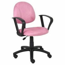 Microfiber Deluxe Posture Chair with Loop Arms - Boss Office Products Red -Office Chairs Sales Shop unnamed file 6231