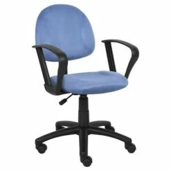 Microfiber Deluxe Posture Chair with Loop Arms - Boss Office Products Red -Office Chairs Sales Shop unnamed file 6232