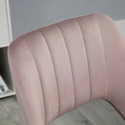 Vinsetto Modern Mid Back Office Chair with Velvet Fabric Swivel Computer Armless Desk Chair with Hollow Back Design for Home Office -Office Chairs Sales Shop unnamed file 6265