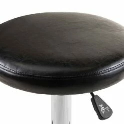 Clark Adjustable Height Swivel Bar Stool with Cushion Black - Winsome -Office Chairs Sales Shop unnamed file 6302