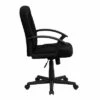Mid-Back Black Fabric Executive Swivel Office Chair with Nylon Arms Black - Flash Furniture -Office Chairs Sales Shop unnamed file 6303