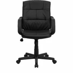 Mid-Back LeatherSoft Swivel Task Office Chair with Arms Black - Flash Furniture -Office Chairs Sales Shop unnamed file 6310