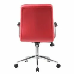 Modern Office Chair with Chrome Arms Red - Boss Office Products -Office Chairs Sales Shop unnamed file 6327
