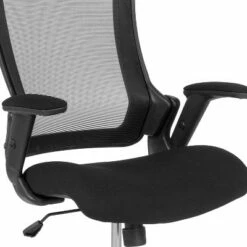 Flash Furniture Mid-Back Black Mesh Executive Swivel Office Chair with Molded Foam Seat and Adjustable Arms -Office Chairs Sales Shop unnamed file 6348