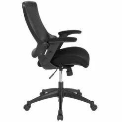 Flash Furniture Mid-Back Black Mesh Executive Swivel Office Chair with Molded Foam Seat and Adjustable Arms -Office Chairs Sales Shop unnamed file 6350