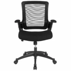 Flash Furniture Mid-Back Black Mesh Executive Swivel Office Chair with Molded Foam Seat and Adjustable Arms -Office Chairs Sales Shop unnamed file 6351