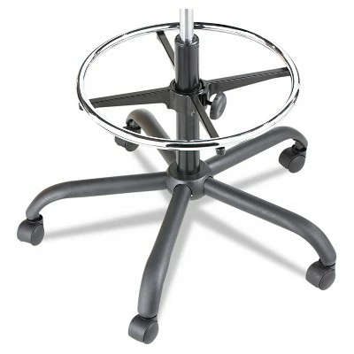 Alera Interval Series Swivel Task Stool 100% Acrylic Black IN4611 9 Alera Interval Series Swivel Task Stool 100% Acrylic Black IN4611 - Image 7