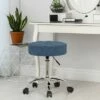 24.5" Nora Tufted Backless Adjustable Metal Vanity and Office Stool with Casters - Hillsdale Furniture Blue -Office Chairs Sales Shop unnamed file 6395