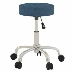 24.5" Nora Tufted Backless Adjustable Metal Vanity and Office Stool with Casters - Hillsdale Furniture Blue 16 24.5" Nora Tufted Backless Adjustable Metal Vanity and Office Stool with Casters - Hillsdale Furniture Blue -Office Chairs Sales Shop unnamed file 6397