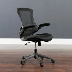 Swivel Task Chair with Mesh Padded Seat Black - Flash Furniture -Office Chairs Sales Shop unnamed file 640