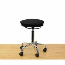 Wobble Stool Air Adjustable Office Chair Black - Uncaged Ergonomics