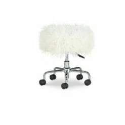 Tillie Faux Fur Stool - Linon -Office Chairs Sales Shop unnamed file 6480