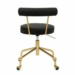 Rhonda Steel/Velvet Task Chair - LumiSource 19 Rhonda Steel/Velvet Task Chair - LumiSource -Office Chairs Sales Shop unnamed file 6494