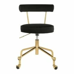 Rhonda Steel/Velvet Task Chair - LumiSource 20 Rhonda Steel/Velvet Task Chair - LumiSource -Office Chairs Sales Shop unnamed file 6495