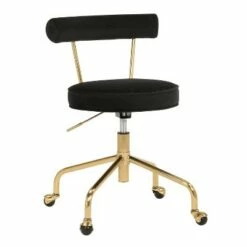 Rhonda Steel/Velvet Task Chair - LumiSource 27 Rhonda Steel/Velvet Task Chair - LumiSource -Office Chairs Sales Shop unnamed file 6502