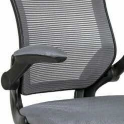 Flash Furniture Mid-Back Mesh Ergonomic Drafting Chair with Adjustable Foot Ring and Flip-Up Arms -Office Chairs Sales Shop unnamed file 6512