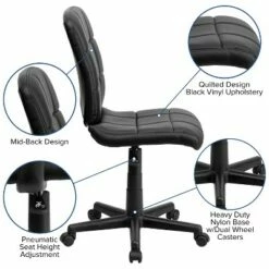 Mid-Back Quilted Vinyl Swivel Task Chair - Riverstone Furniture Purple -Office Chairs Sales Shop unnamed file 6551