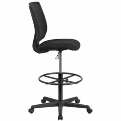 Flash Furniture Ergonomic Mid-Back Mesh Drafting Chair with Black Fabric Seat and Adjustable Foot Ring 17 Flash Furniture Ergonomic Mid-Back Mesh Drafting Chair with Black Fabric Seat and Adjustable Foot Ring -Office Chairs Sales Shop unnamed file 6563