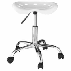 OneSpace 60-101401 Computer Task Chair with Tractor Seat, White 9 OneSpace 60-101401 Computer Task Chair with Tractor Seat, White -Office Chairs Sales Shop unnamed file 6581