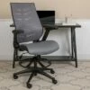 Flash Furniture High Back Mesh Spine-Back Ergonomic Drafting Chair with Adjustable Foot Ring and Adjustable Flip-Up Arms 1 Flash Furniture High Back Mesh Spine-Back Ergonomic Drafting Chair with Adjustable Foot Ring and Adjustable Flip-Up Arms -Office Chairs Sales Shop unnamed file 6584