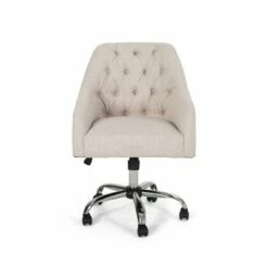 Barbour Tufted Home Office Chair with Swivel Base - Christopher Knight Home Navy Blue/silver Finish -Office Chairs Sales Shop unnamed file 663
