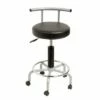 Studio Designs Futura Stool - Silver/Black -Office Chairs Sales Shop unnamed file 6667