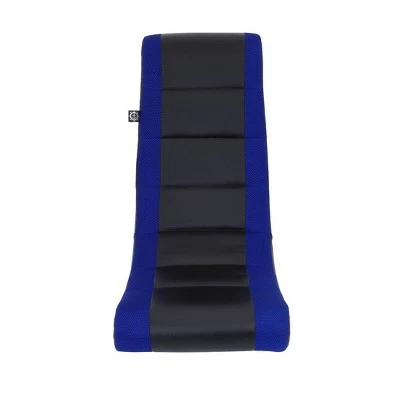 Video Rocker Gaming Chair Black/Blue - The Crew Furniture 2 Video Rocker Gaming Chair Black/Blue - The Crew Furniture