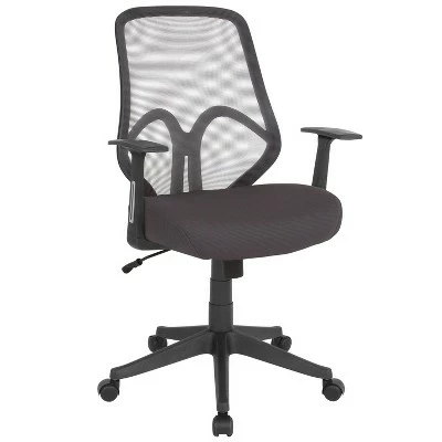 Flash Furniture Salerno Series High Back Mesh Office Chair with Arms 12 Flash Furniture Salerno Series High Back Mesh Office Chair with Arms - Image 10