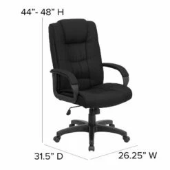 Flash Furniture High Back Multi-Line Stitch Upholstered Executive Swivel Office Chair with Arms -Office Chairs Sales Shop unnamed file 6773