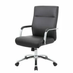 Modern Executive Conference Chair - Boss Office Products Gray
